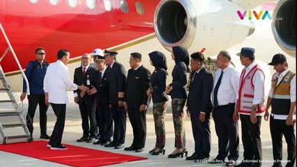 Mendarat Mulus di Bandara VVIP IKN, Pesawat RI-1 Dimandikan