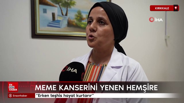 Kırıkkale'de meme kanserini yenen hemşire: Erken teşhis hayat kurtarır