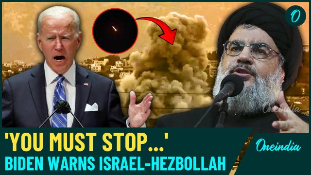 'Larger War': US President Issues Dire Warning As Hezbollah Attacks Tel-Aviv| Watch The Moment Here