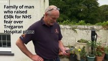 Family of farmer who raised thousands for NHS fear for Tregaron hospital future