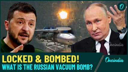 VIDEO| Russian ODAB-1500 Vacuum Bomb in Action: Hellfire Rains on Ukraine – Details Here