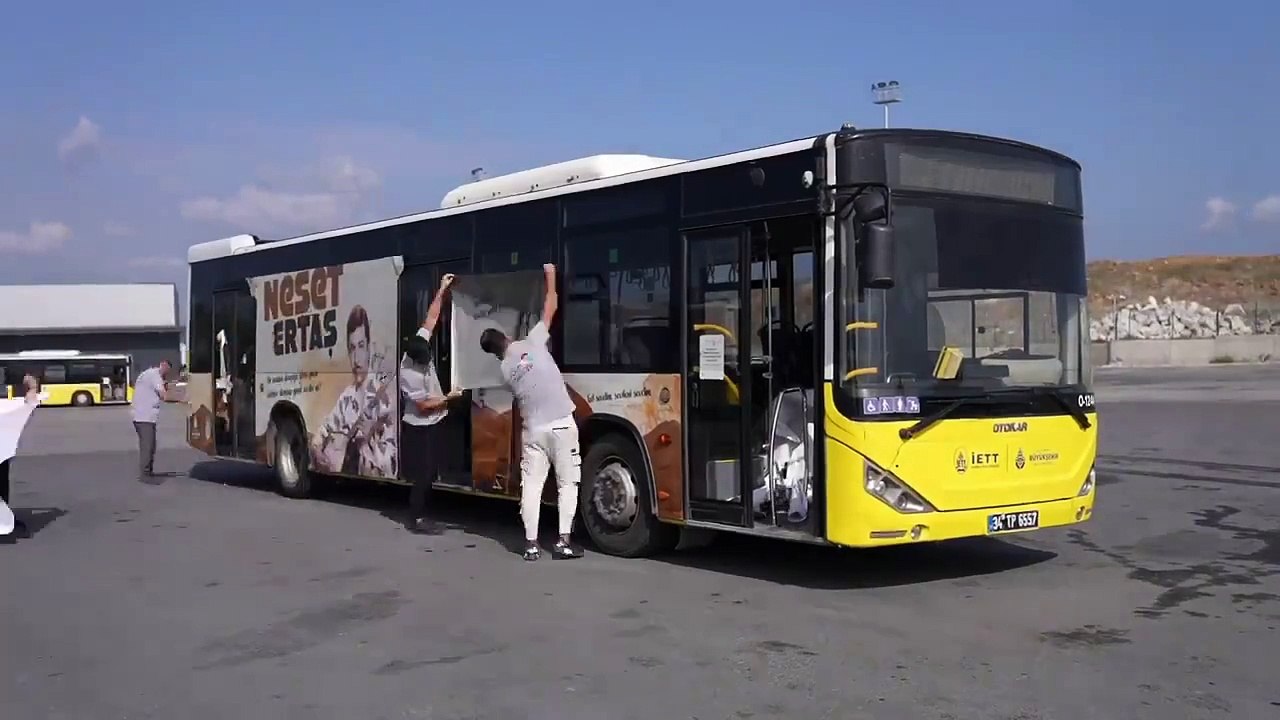 İETT’den Neşet Ertaş için vefa otobüsü