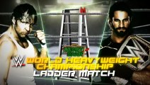 WWE Money In The Bank 2015 - Dean Ambrose vs Seth Rollins (Ladder Match, WWE World Heavyweight Championship)
