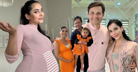 Comel Je Ibu Hamil, Raja Ilya Teruja Bakal Timang Anak Kedua!