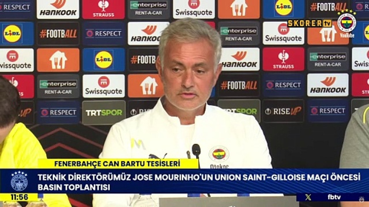 Fenerbahçe'de Mourinho'dan Galatasaray derbisi sonrası yaşananlara tepki: Saygısızlık yapılan kişi benim