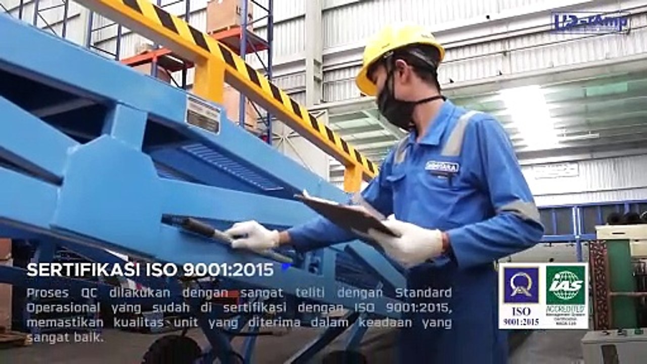 PROJECT MOBILE UP RAMP LOADING DOCK & UNLOADING 15 TON - PT MIWON INDONESIA - GRESIK JAWA TIMUR