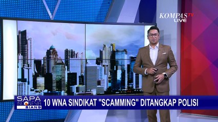 Polisi Tangkap 10 WNA Sindikat 'Online Scamming' Alias Penipuan Online di Surabaya Barat!