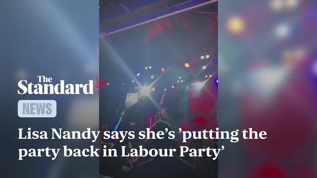 Lisa Nandy says she’s ’putting the party back in Labour Party’