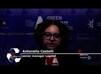 Green Economy Award, Castelli (Logotel): “Sostenibilità è parte della nostra dimensione valoriale”
