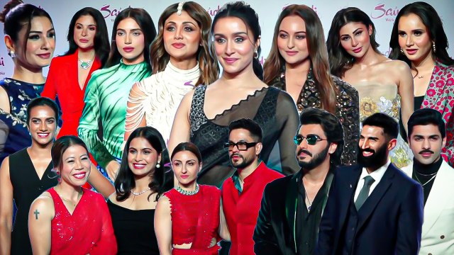 Spectacular Saudi Event: Shraddha Kapoor, PV Sindhu, Shilpa Shetty, Raveena T, Manu Bhaker & Others