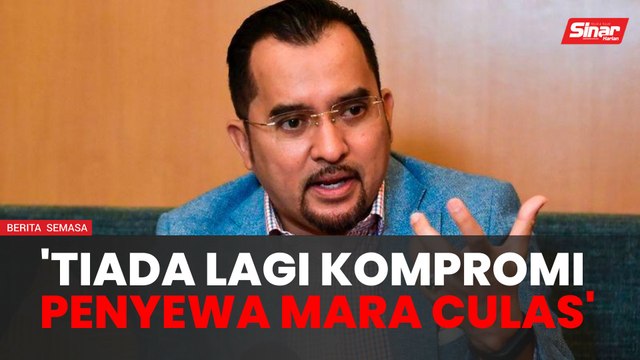 Asyraf Wajdi terjah premis Mara, banyak lot perniagaan ditutup