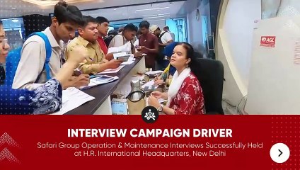 Safari Interview in Delhi(1)