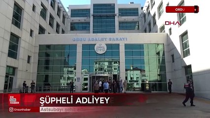 Ordu'da astsubayı şehit eden sürücünün dur ihtarına uymadığı öğrenildi