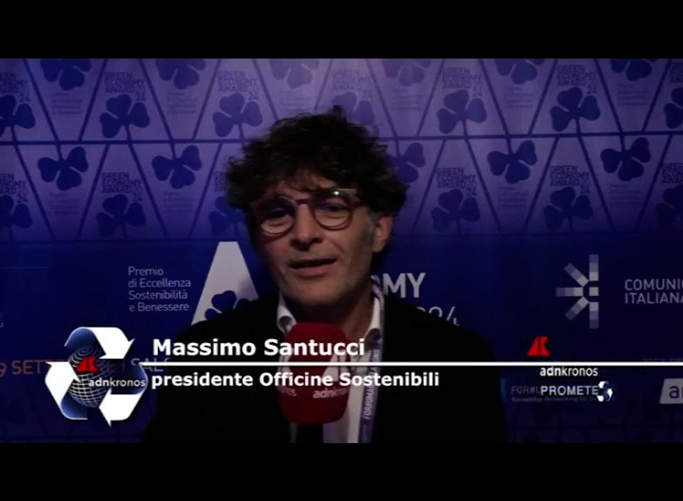 Green Economy Award, Santucci (Officine Sostenibili): “Premio ci dà coraggio per continuare su strada sostenibilità”