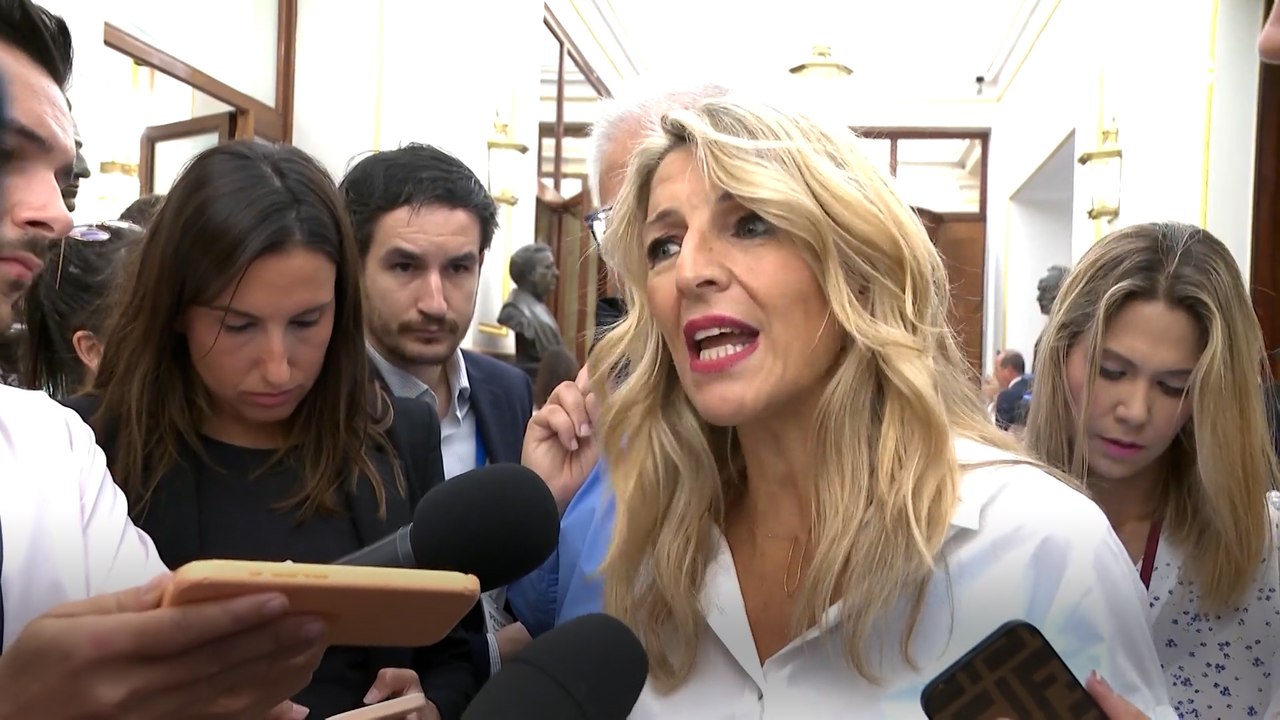 Yolanda Díaz sobre jornada de 37,5 horas: "El acuerdo de Gobierno se va a cumplir"