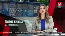 Medidas de seguridad en el Senado ante protestas por Reforma Judicial