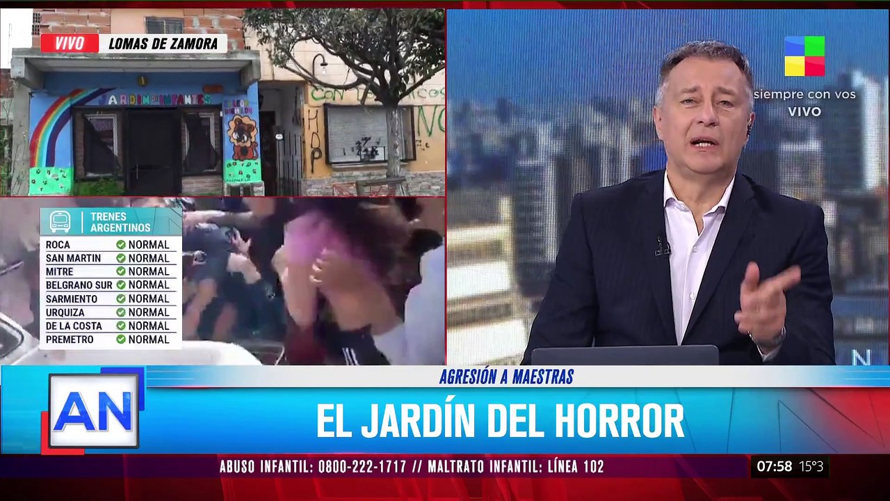 Jardín del horror en Lomas de Zamora: maestras...