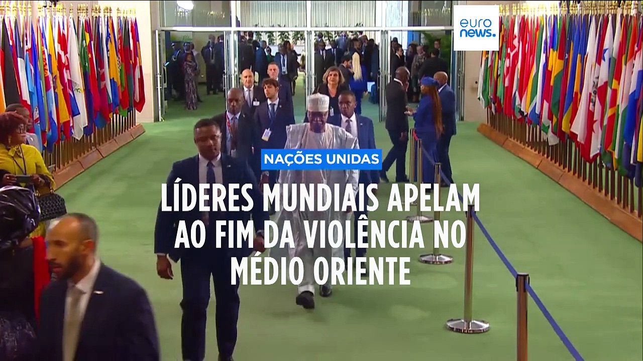 Líderes mundiais exigem cessar-fogo em Gaza na Assembleia Geral da ONU