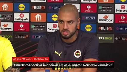 Sofyan Amrabat: Ready to Fight for Victory ⚽