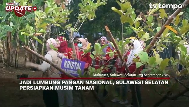 Jadi Lumbung Pangan Nasional, Sulawesi Selatan Persiapkan Musim Tanam