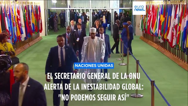 Guterres advierte en la ONU que la situación del mundo es insostenible: No podemos seguir así