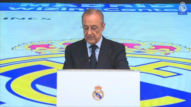 El discurso de despedida de Florentino Pérez a Rudy Fernández