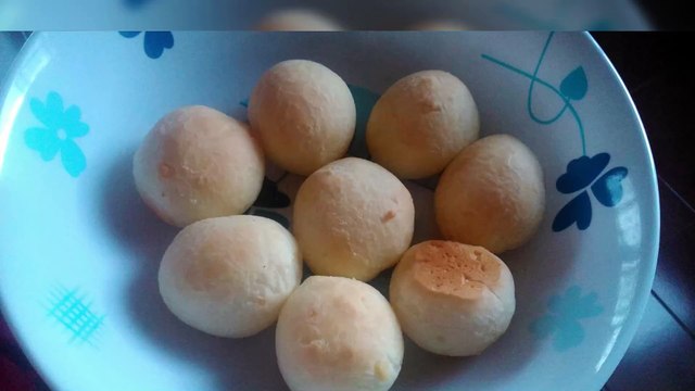 Pão de queijo escaldado