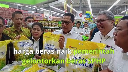 Stabilkan Harga Beras, Pemerintah Banjiri Pasar dengan Beras SPHP Bulog 250 Ribu Ton perBulan