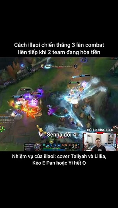 Cách illaoi chiến thắng 3 lần combat liên tiếp #pantheon #illaoi #lienminhhuyenthoai #leagueoflegends