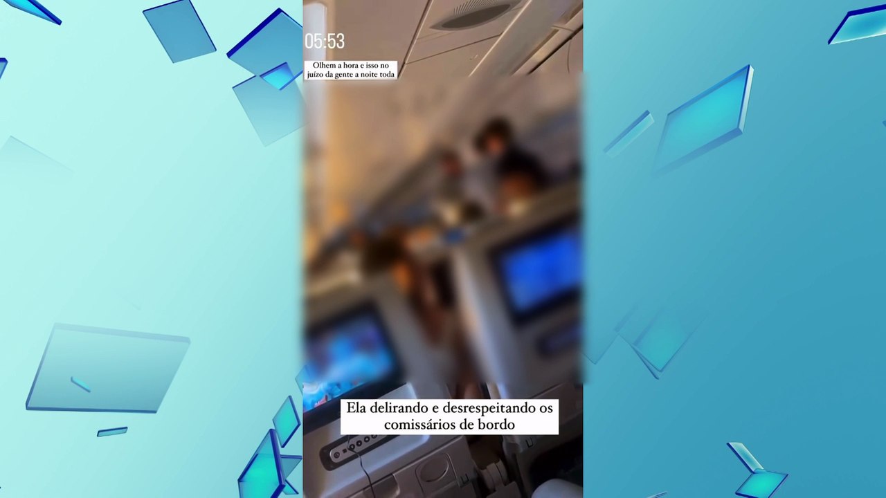 Passageira xinga comissários e é imobilizada em voo para Campinas