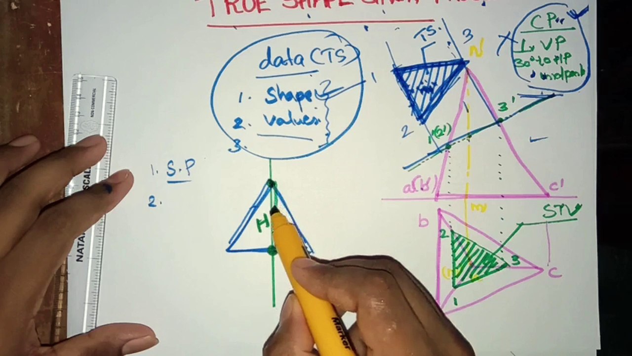 Engineering Graphics Class Module 3 _ IIT Bombay Professor _Semester 1 and 2 _ Episode 13