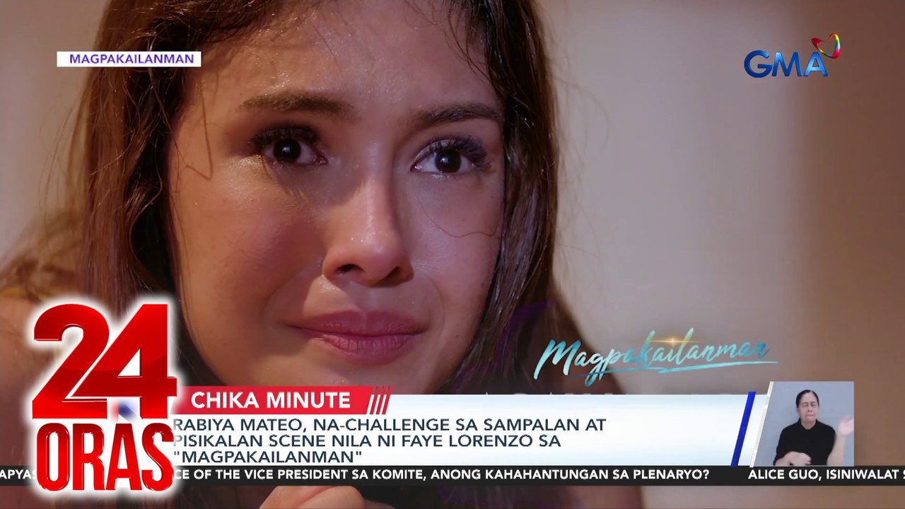 Rabiya Mateo, na-challenge sa sampalan at pisikalan scene nila ni Faye Lorenzo sa "Magpakailanman" | 24 Oras