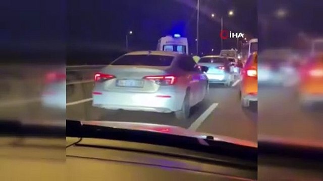 Otomobille çarpışan motosiklet sürücüsü genç hayatını kaybetti