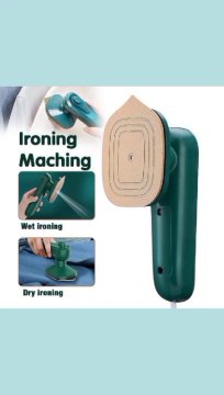 Handy Mini Portable Steam Iron Box | #steamiron #traveliron #gadgets #viralpage #clothing #smarthome