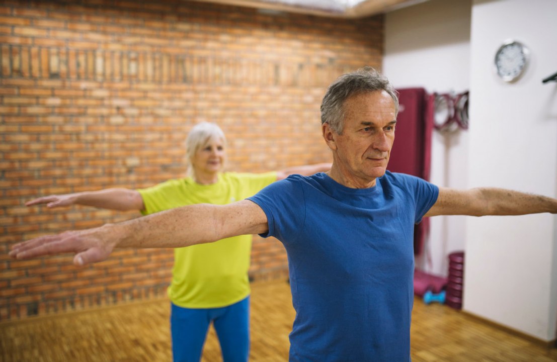 Old people do more exercise