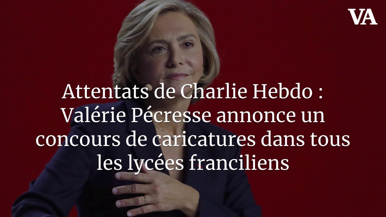 Attentats de Charlie Hebdo : Valérie Pécresse annonce un concours de caricatures dans tous les lycées franciliens