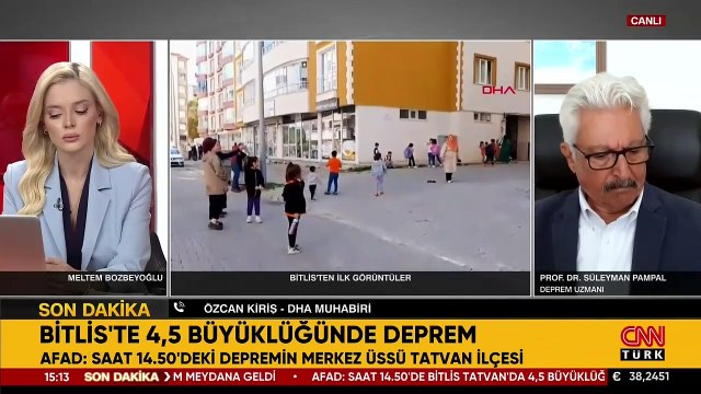 SON DAKİKA... Bitlis'te 4.5 büyüklüğünde deprem! Uzman isimden kritik uyarı