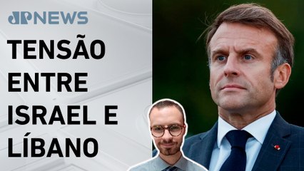 Macron pede que Irã apoie desescalada no Oriente Médio; Neitzke comenta