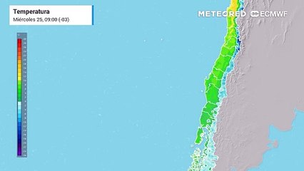 Temperaturas de hasta 27 °C en el gran Santiago