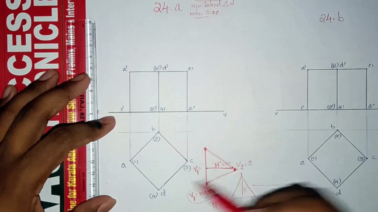 Engineering Graphics Class Module 3 _ IIT Bombay Professor _Semester 1 ...