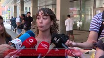 Manifestantes contra The District entran en un edificio de la Generalitat