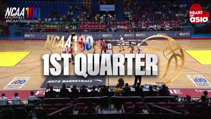 NCAA Basketball Letran vs EAC (First Quarter) | NCAA Season 100