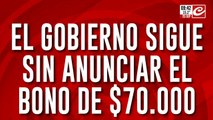 Atención jubilados: el Gobierno sigue sin anunciar el bono de 70 mil pesos