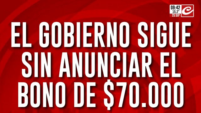 Atención jubilados: el Gobierno sigue sin anunciar el bono de 70 mil pesos