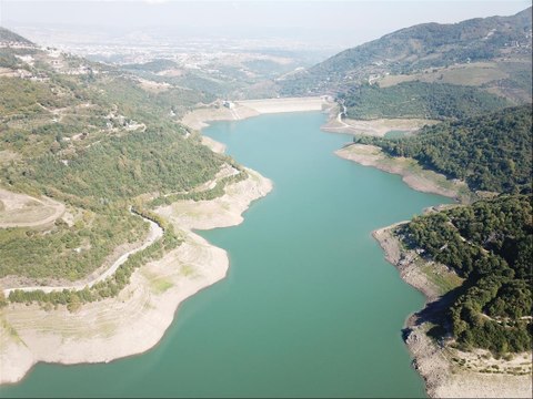 Kocaeli'nin su ihtiyacını karşılayan barajda su seviyesi yüzde 30’a kadar düştü