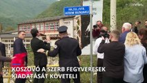 Utcát neveztek el a szerb támadásban meghalt koszovói rendőrről