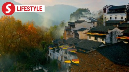 Autumn colors in China's "most beautiful countryside"