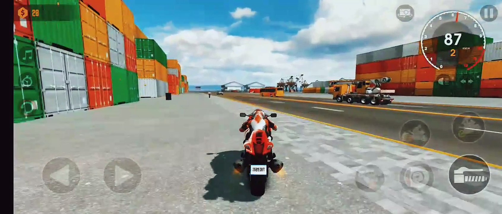Bike gameplay