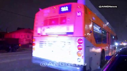 Autocarro sequestrado em Los Angeles