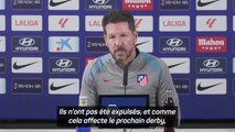 Atlético - Simeone interrogé sur la non-expulsion de Vinicius et Endrick